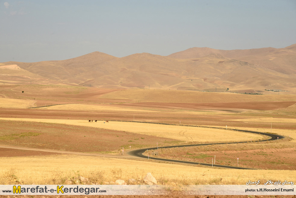 جاده های استان کردستان